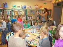 PRZEDSZKOLAKI W BIBLIOTECE