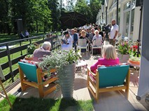 Widownia podczas Narodowego Czytania