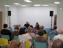 spotkanie z Elżbietą Juszczak w Koszalińskiej Bibliotece Publicznej