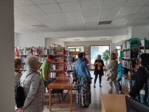 Spotkanie rozpoczęło się w czytelni Głównej Biblioteki Lekarskiej