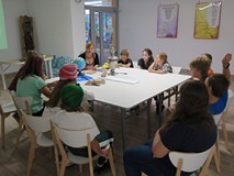 Spotkanie autorskie z Izabelą Rutkowską w czasie Wakacji w Bibliotece 2022