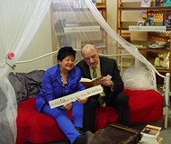 Andrzej Ziemiński z Joanną Senyszyn