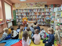 Spotkanie autorskie z Stanisławą Schreuder i przedszkolaki z Przedszkola Happy Days