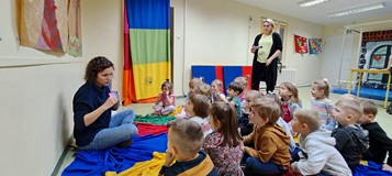 Bibliotekarka opowiada o akcji Mała książka - Wielki Człowiek