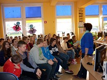 Spotkanie z gimnazjalistami