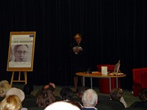 Maja Komorowska w Bibliotece