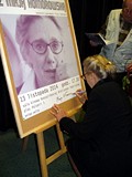 Maja Komorowska w Bibliotece
