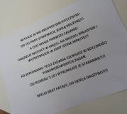 Wielki Brat w bibliotece - list do przedszkolaków