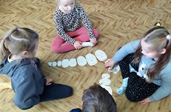 Układamy misie według wielkości