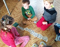 Układamy misie według wielkości