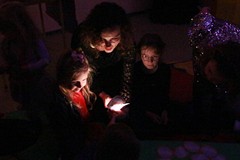 Dziewczynka dowiaduje się jaki awód będzie wykonywać