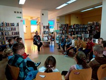 Gosia rozpoczyna zajęcia z pierwszoklasistami