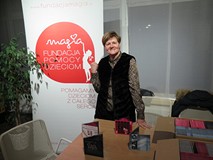 Przedstawicielka fundacji 