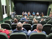 Iras, Stefan, Piecol, Szyna, Kondzioł i DJ WeeDJet podczas spotkania 