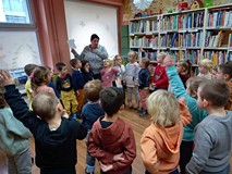 Mikołajowe zadania dla dzieci w bibliotece- list do dzieci od Mikołaja
