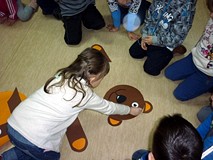 Miś Znajdek może iść spać...