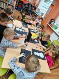 Zimowe bałwanki naszych przedszkolaków- zajęcia plastyczne