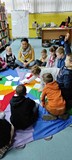 zajęcia z sześcioletnimi biedronkami z Przedszkola nr 13 w Koszalinie