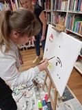 Zajęcia z Beatą Borowską-Piwar i Pracownia Twórczych Działań- nasza wyobraźnia