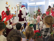 Mikołajki w Koszalińskiej Bibliotece Publicznej - zajęcia z dziećmi