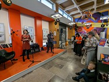 Justyna Horków i Dariusz Pawlikowski w Mediatece KBP