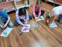 Tworzenie motyli przez uczniów