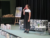 Zofia Bohdan podczas występu