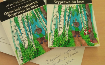 Książki podarowane dla dzieci z Odziału Szpitala w Koszalinie przez autora Jacka Duczmalewskiego.
