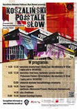 Plakat Koszalińskiego Po#talku Słów