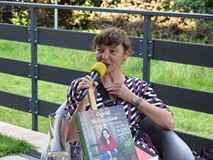Prowadząca Magda Kłos-Podsiadło.