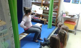 Maluchy w Bibliotece