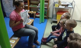 Maluchy w Bibliotece