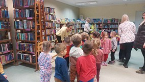 Bibliotekarka opowiada o książach