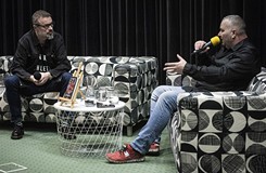 Tomasz Ogonowski i Piotr Pawłowski podczas dyskusji, fot. Radosław Koleśnik
