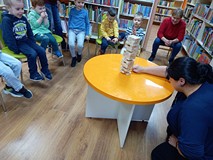 Jenga i wyzwanie dla bibliotekarki