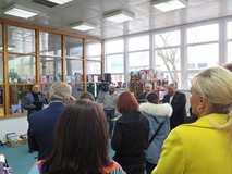 Dyrektor KBP Dariusz Pawlikowski otwiera spotkanie