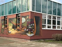 zdjęcie muralu autorstwa Dawida Wojdy