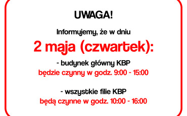 INFORMACJA Z TEKSTEM Z ARTYKUŁU