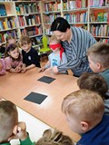 Rozpoznajemy elementy stworzone przez dzieci do Czarnej Książki Kolorów