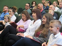 Jury Powiatowego przeglądu retytatorskiego dla przedszkolaków Marcinki