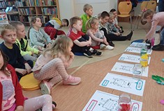 JAGODOWE LUDKI z Przedszkola nr 15 porządkują emocje Kolorowego Potwora