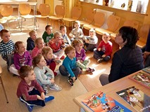 Pierwsze odwiedziny w bibliotece