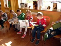 Pierwsze odwiedziny w bibliotece