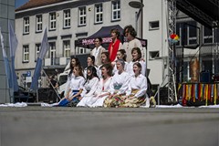 Etiuda teatralna młodzieży z Teatru Niezgodni z Pałacu Młodzieży w Koszalinie.  Fot. Marcin Betlińsk