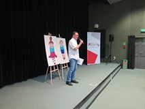 Dyrektor KBP p. Dariusz Pawlikowski otwiera Powiatowe Święto Czytelnika Dziecięcego
