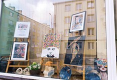 Zdjęcie wystawy prac uczestników WTZ-1 w Koszalinie