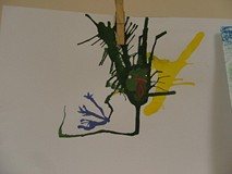 „Galeria na sznurku ze spinaczem”