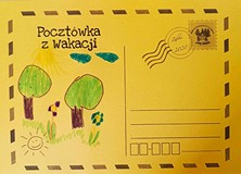 na zdjęciu wakacyjna pocztówka