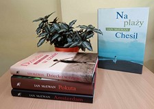 na zdjęciu książki