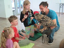 Spotkanie z sowami w ramamch wakacji z biblioteką